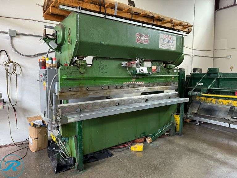 Dries & Krump Chicago 810-C Mechanical Press Brake, S/N L-19275, 50/75 Ton Capacity