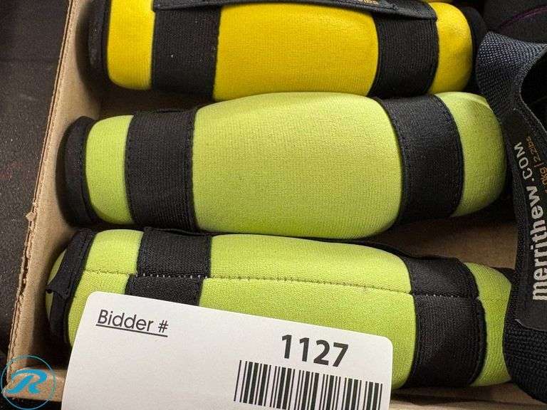 Merrithew Weighted Fitness Accessories Including Wrist and Ankle Weights - Roller Auctions