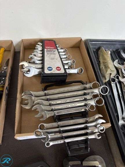Wright Open-End and Combination Wrenches with 10-Piece Wrench Set by TOOLH