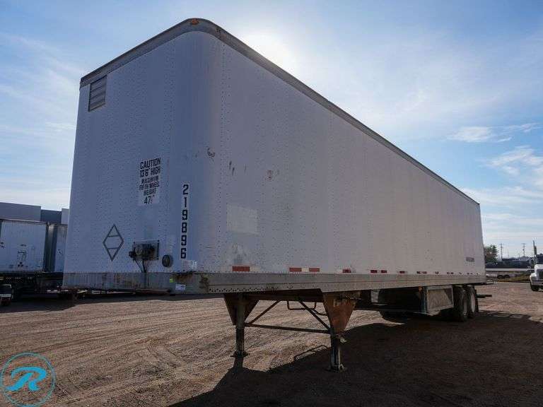 1998 Pine T/A Van Trailer - Roller Auctions