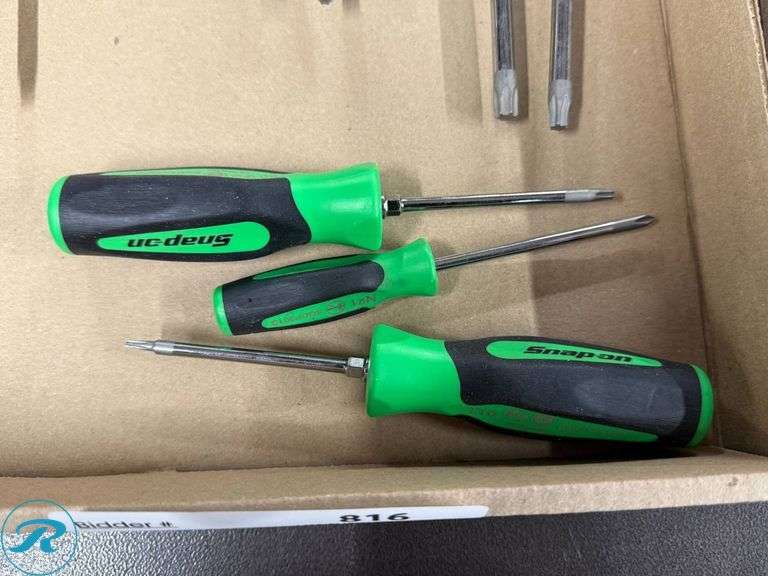 Tray of Snap-on Torx Screwdrivers - Roller Auctions