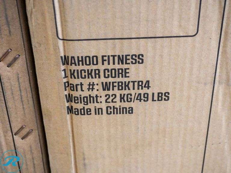 Wahoo KICKR Core Smart Bike Trainer - Roller Auctions