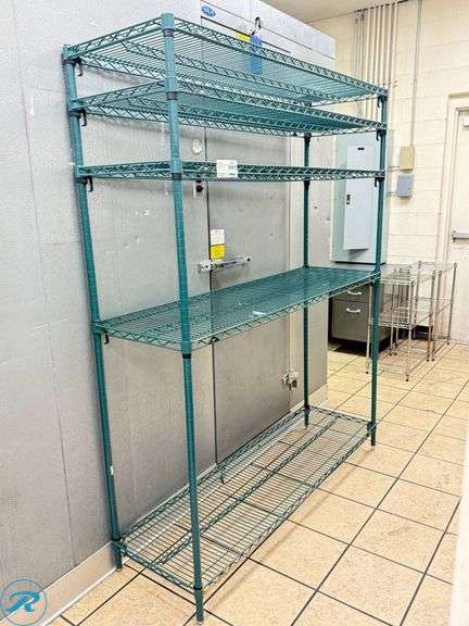 Metro Super Adjustable Epoxy Coated Wire Rack, 18in x 60in x 74in
