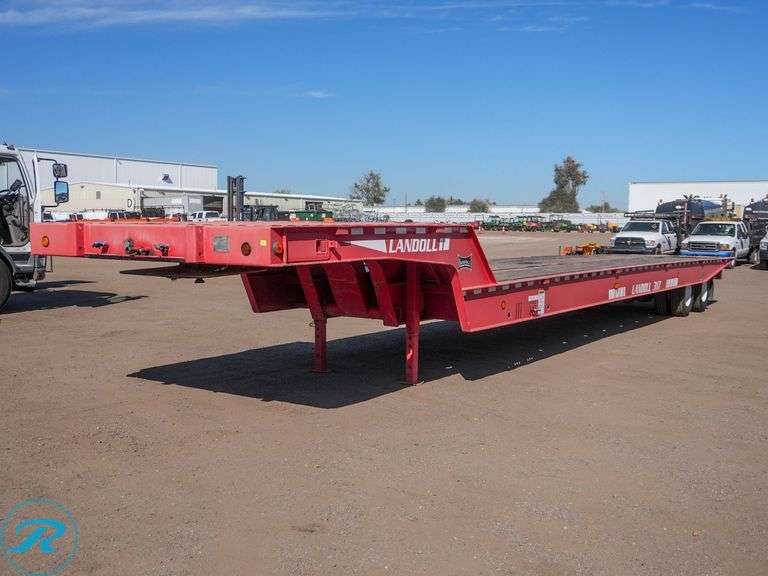 1998  Landoll  317  T/A Sliding Axle Trailer - Roller Auctions