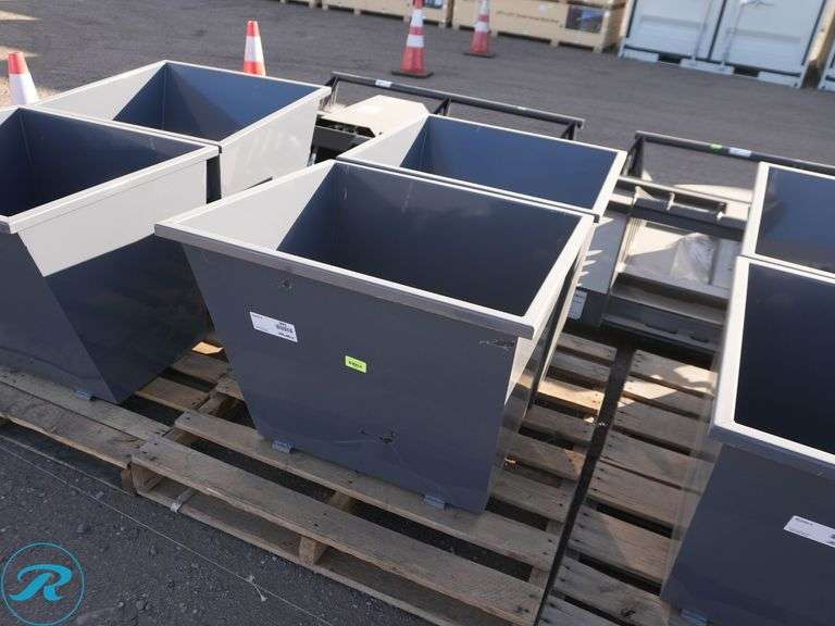 (2) New Self-Dumping Trash Cart - Roller Auctions