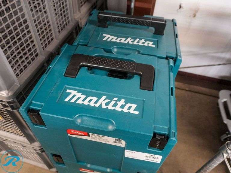(6) Makita Interlocking Cases, X-Large Size - Roller Auctions