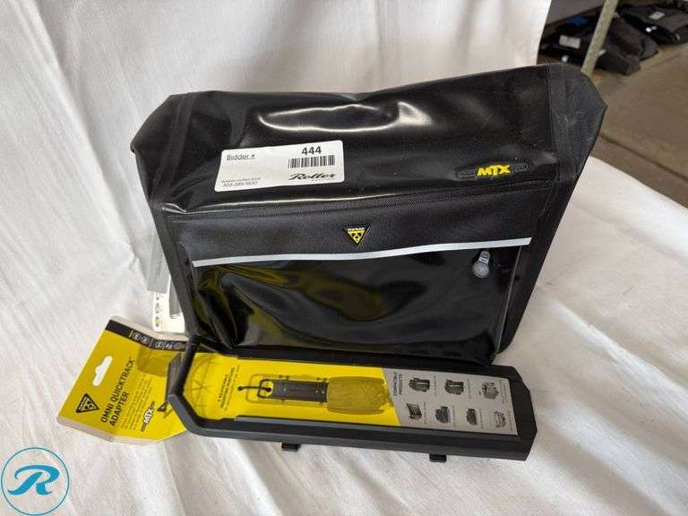 Topeak MTX Trunk DryBag with Omni QuickTrack Adapter - Roller Auctions