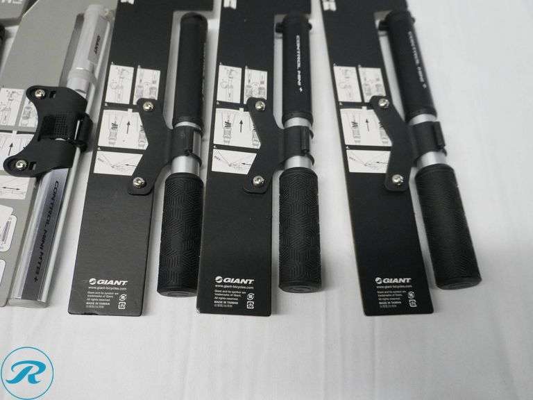 Tray of (6) Giant and Liv Mini Bike Hand Pumps - Roller Auctions