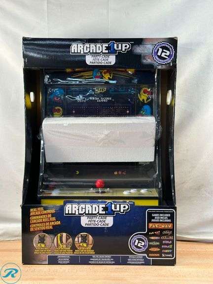 Arcade1Up: PAC-MAN Partycade 12 Games in 1- New/ Open Box - Roller Auctions