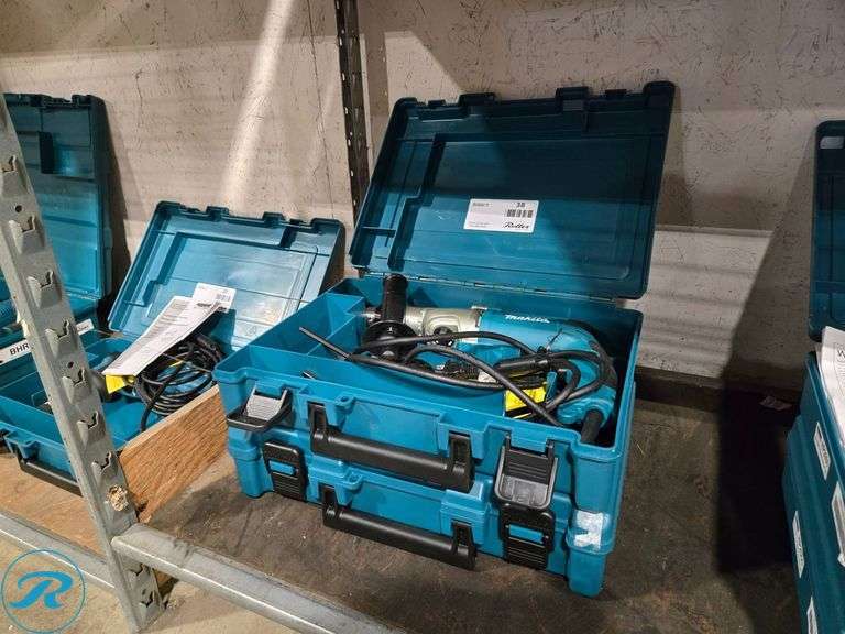 (2) Makita HP2050 Hammer Drills with Cases