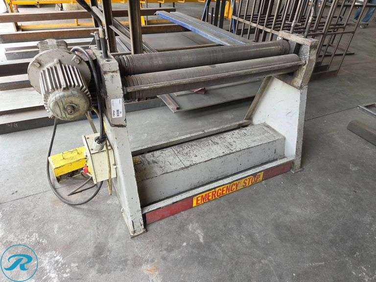 Morgan Rushworth Manual Sheet Metal Roller, 3Ph