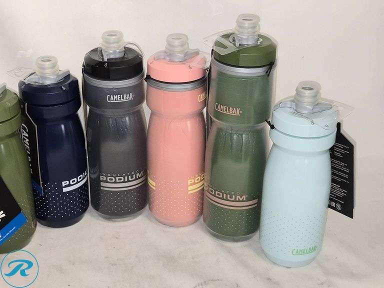 (7) CamelBak Podium Water Bottles - Roller Auctions