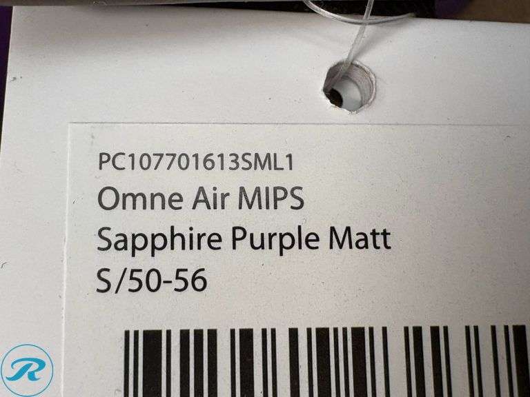 POC Omne Air MIPS Bicycle Helmet, Sapphire Purple Matte - Roller Auctions