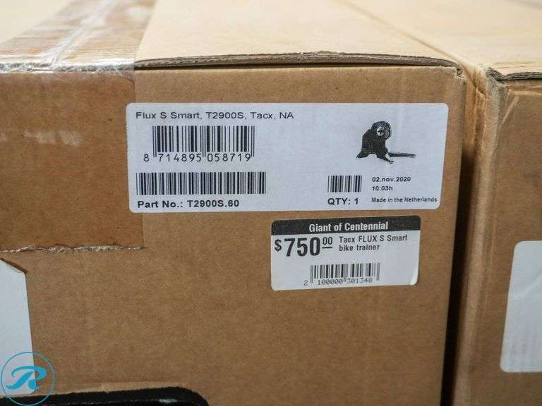 Tacx Flux S Smart Bike Trainer - Roller Auctions