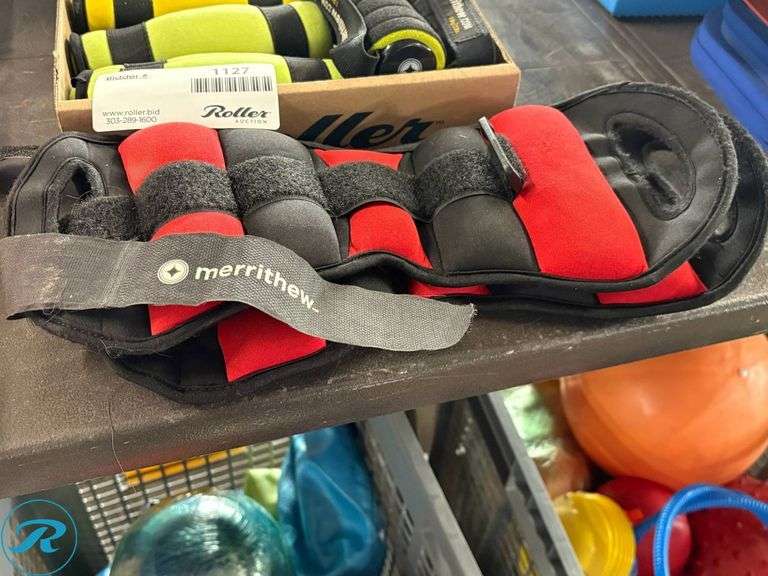 Merrithew Weighted Fitness Accessories Including Wrist and Ankle Weights - Roller Auctions
