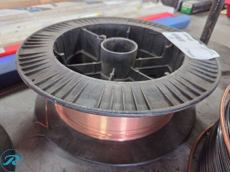 Spool of Carbon Steel Welding Wire, AWS A5.18 ER70S-6, 0.045″ Diameter, 33 lbs