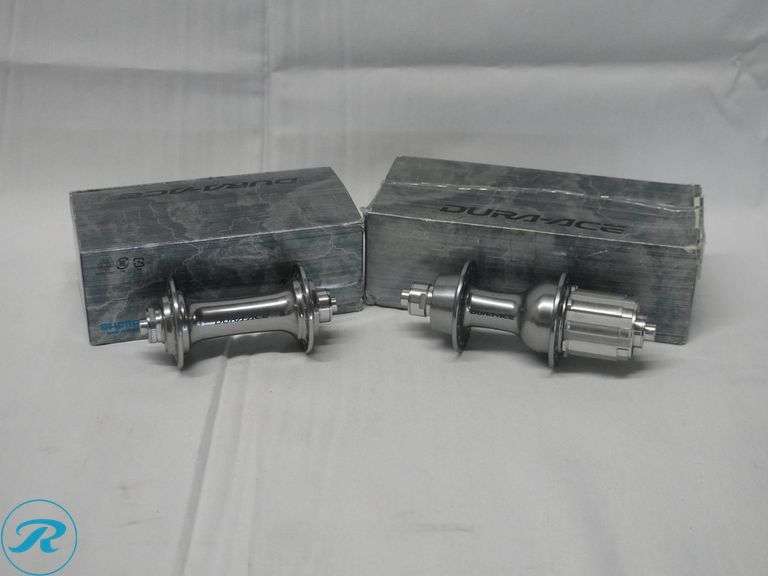 Shimano Dura-Ace HB-7800 Front Hub and FH-7800 Rear Freehub, 10-Speed - Roller Auctions