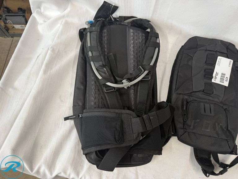 (2) Fox Utility Hydration Packs, 6L and 18L - Roller Auctions