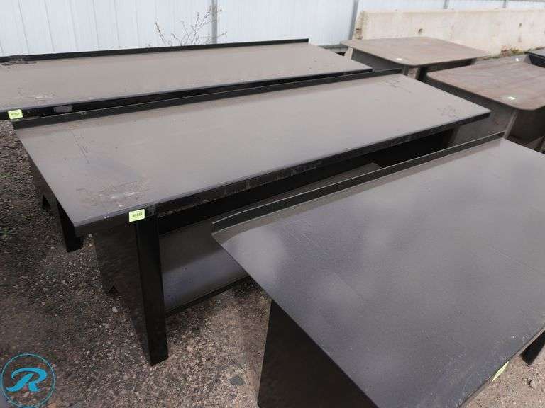 New Kit Containers Metal Work Bench, 90" x 28" - Roller Auctions