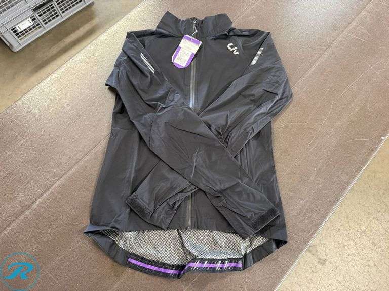 Liv Delphin Women’s Rain Jacket, Size S - Roller Auctions