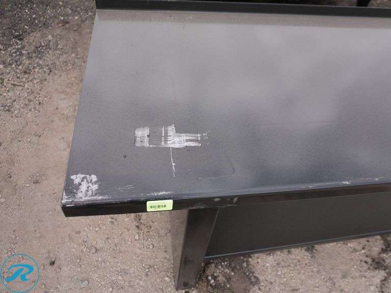 New Kit Containers Metal Work Bench, 90" x 28" - Roller Auctions