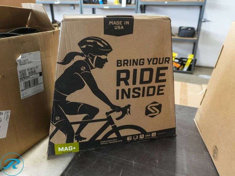 Saris Mag+ Indoor Bike Trainer - Roller Auctions