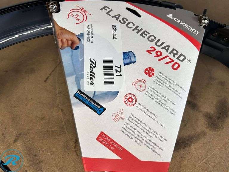 Axiom FlascheGuard 29/70 Bicycle Fender - Roller Auctions