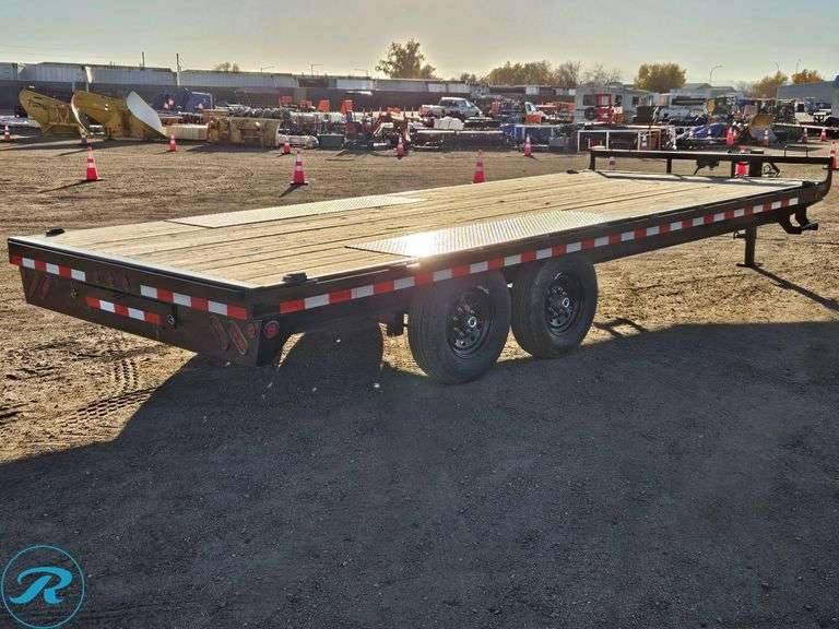 2024 Norstar Iron Bull T/A Flatbed Trailer - Roller Auctions