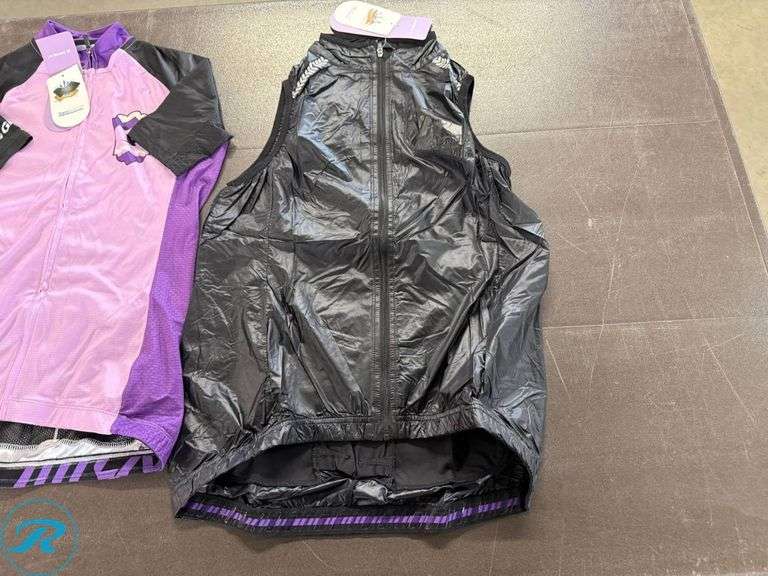 Liv Cycling Apparel: (2) Race Day Women’s Jerseys and Cefira Wind Vest, Size S - Roller Auctions