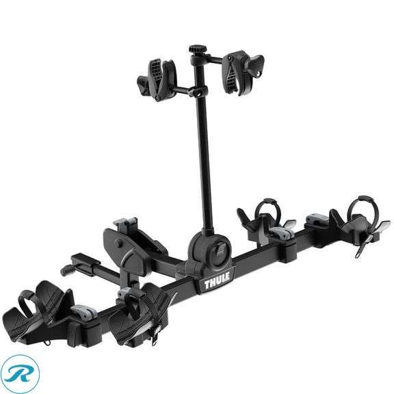 Thule DoubleTrack Pro XT Platform Hitch Mounted 2-Bike Carrier - Roller Auctions