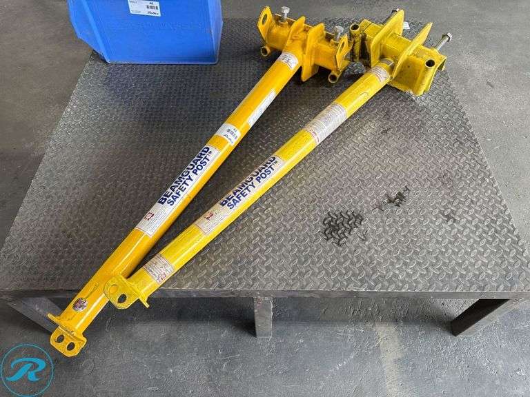 (2) Beamguard Safety Posts by Protected Safety Products