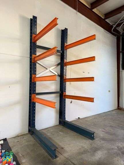 12’ Cantilever Racking with (8) 4’ Arms