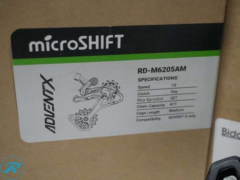 (3) microSHIFT RD-M6205AM Advent X Rear Derailleurs - Roller Auctions