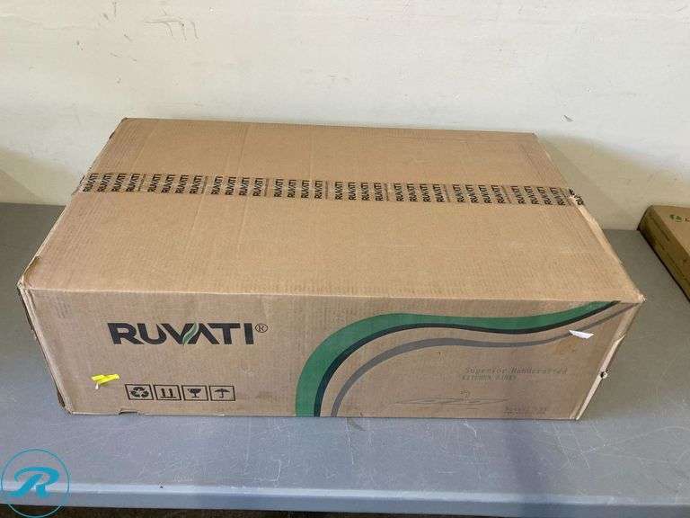 (1) New- Ruvati Terraza Undermount 30-in x 19-in Stainless steel Single bowl 16 -Gauge Kitchen Sink - Roller Auctions