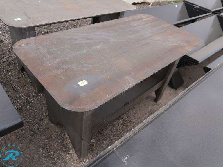 New Kit Containers Steel Welding Table, 57" x 30" - Roller Auctions