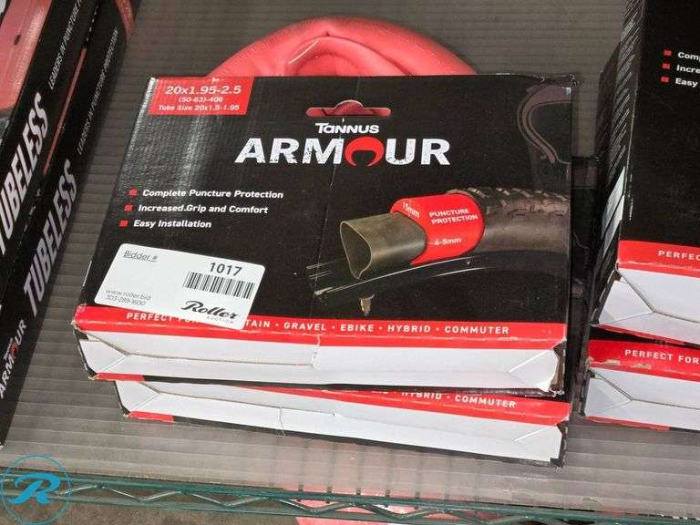 (10) Tannus Armour Tire Inserts for Bicycle Tires - Roller Auctions