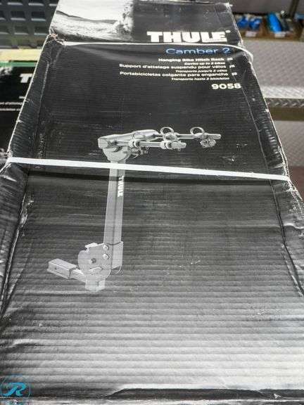 (2) Thule Camber 2 Hanging Hitch Mounted 2-Bike Racks - Roller Auctions