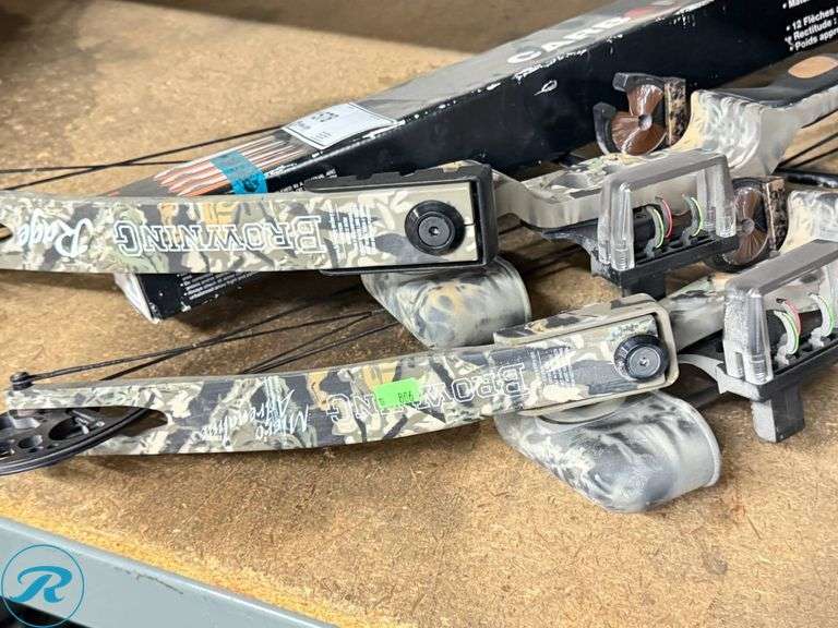 Browning Rage and Micro Adrenaline Compound Bows with Carbon Fury ...
