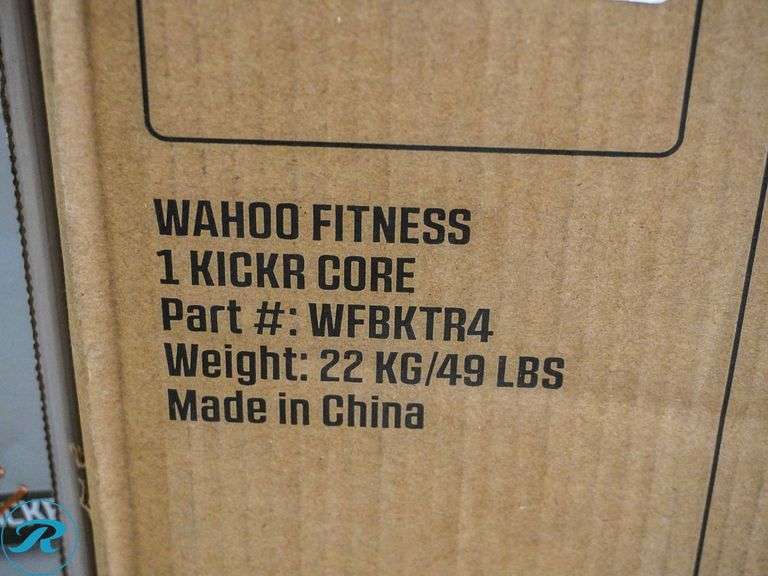Wahoo KICKR Core Smart Bike Trainer - Roller Auctions