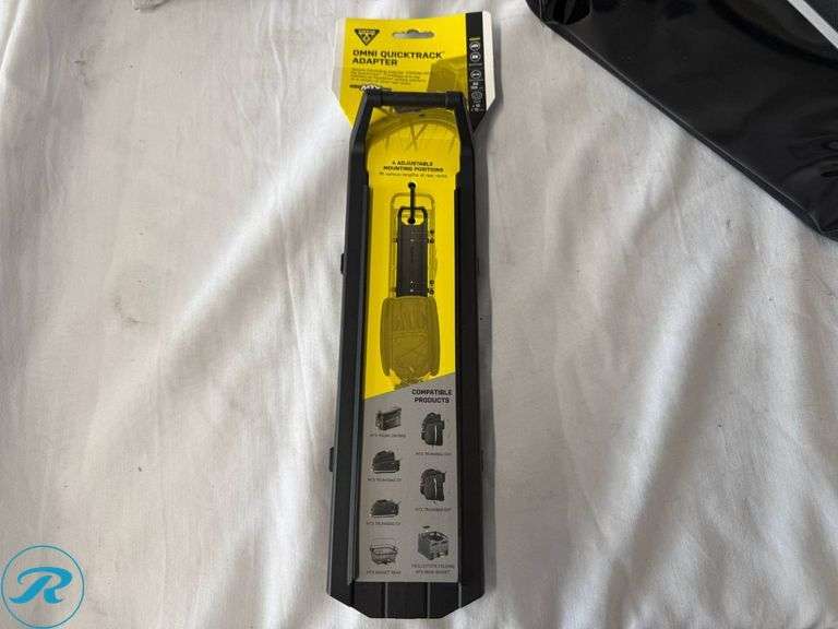 Topeak MTX Trunk DryBag with Omni QuickTrack Adapter and Ortlieb Handlebar Mounting Set - Roller Auctions