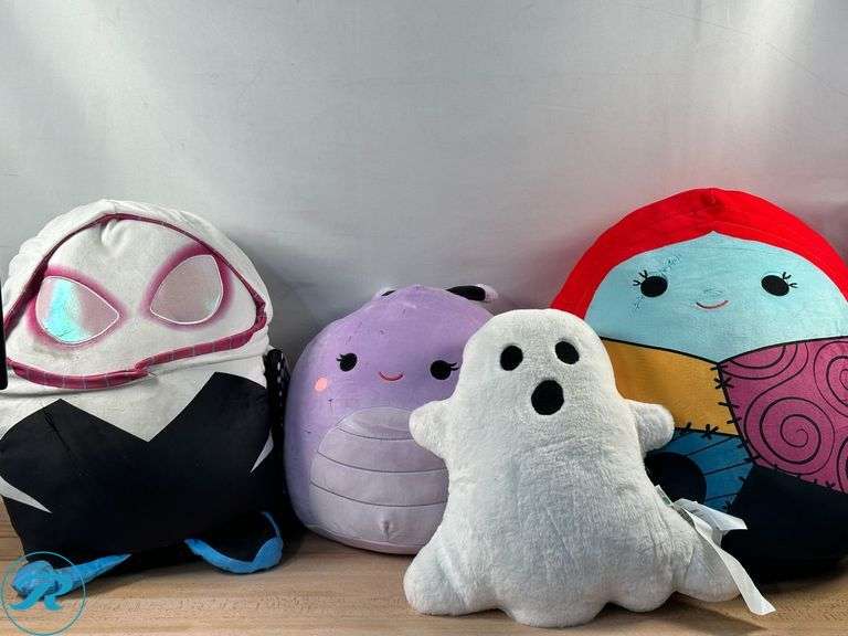 (4) Assorted Plush Toys- (1) New & (3) Used - Roller Auctions