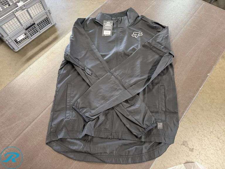 Fox Ranger Men’s Wind Jacket, Size XL - Roller Auctions