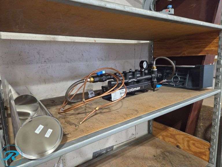 Scotsman Triple Filtration System with San Jamar Stainless Steel Tube and Copper Tubing