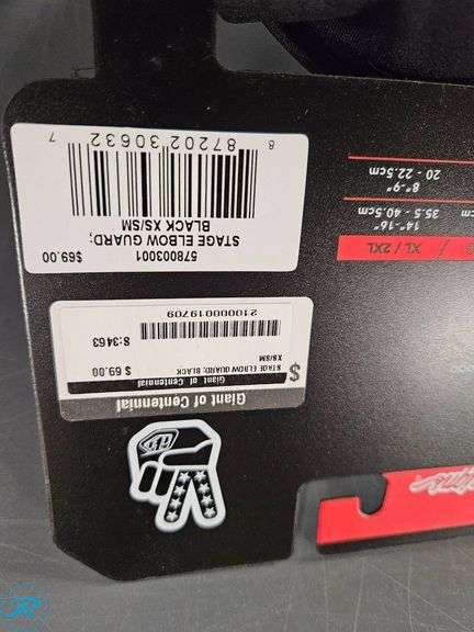 (4) Troy Lee Designs Stage Elbow Guards, Black, XS/SM - Roller Auctions