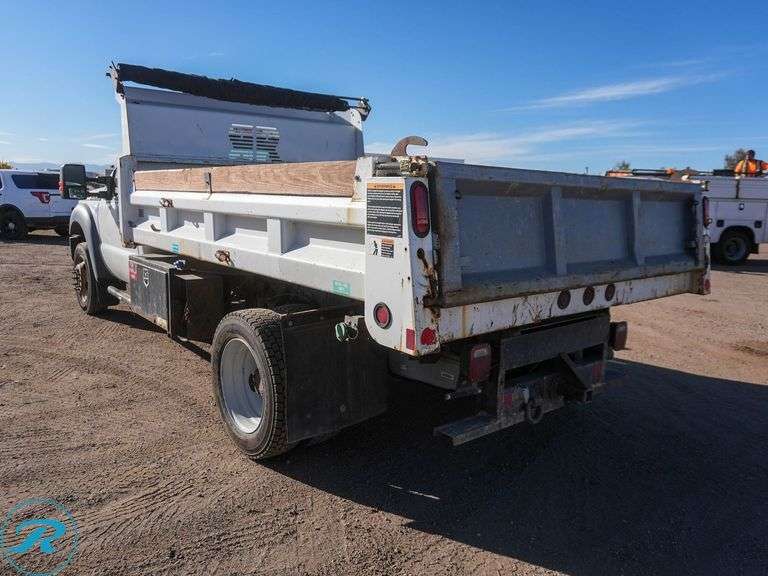 2014 Ford F550 Super Duty Landscape Dump Truck - Roller Auctions