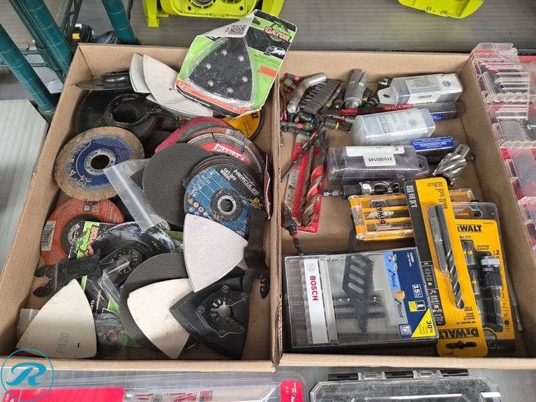 Drill Bits and Tool Sets from Milwaukee, Kobalt, DeWalt, Craftsman, and Others - Roller Auctions