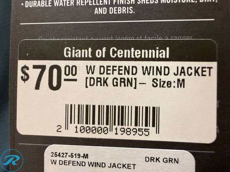 (2) Fox Defend Women’s Wind Jackets, Size M - Roller Auctions