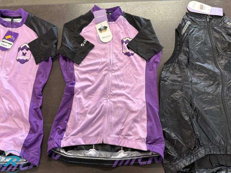 Liv Cycling Apparel: (2) Race Day Women’s Jerseys and Cefira Wind Vest, Size S - Roller Auctions