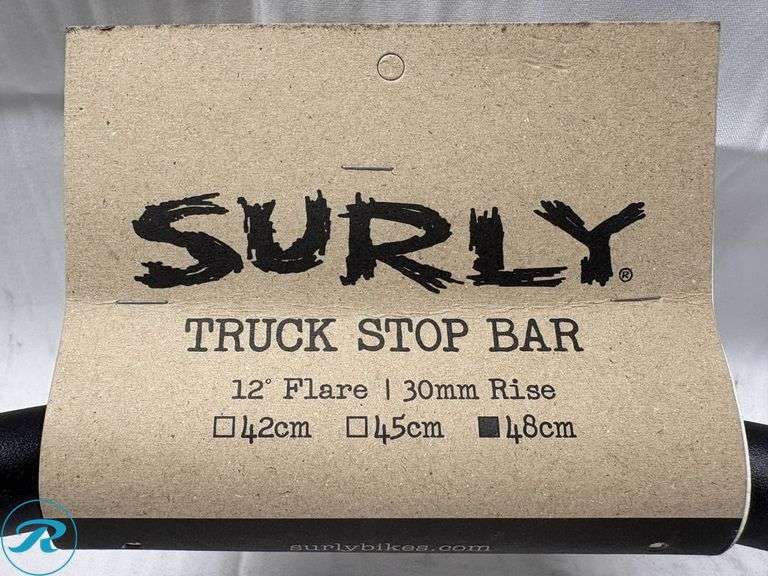 (2) Surly Truck Stop Bar 12° Flare 30mm Rise Handlebars - Roller Auctions
