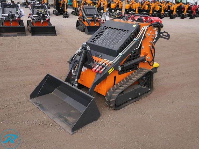 New 2025  Land Honor  LHR-HT380Q1  Crawler  Mini Skid Steer Loader - Roller Auctions